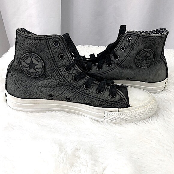 Rare Converse Leather High Top Signature Gel Sole Unisex- CTAS - Picture 5 of 12